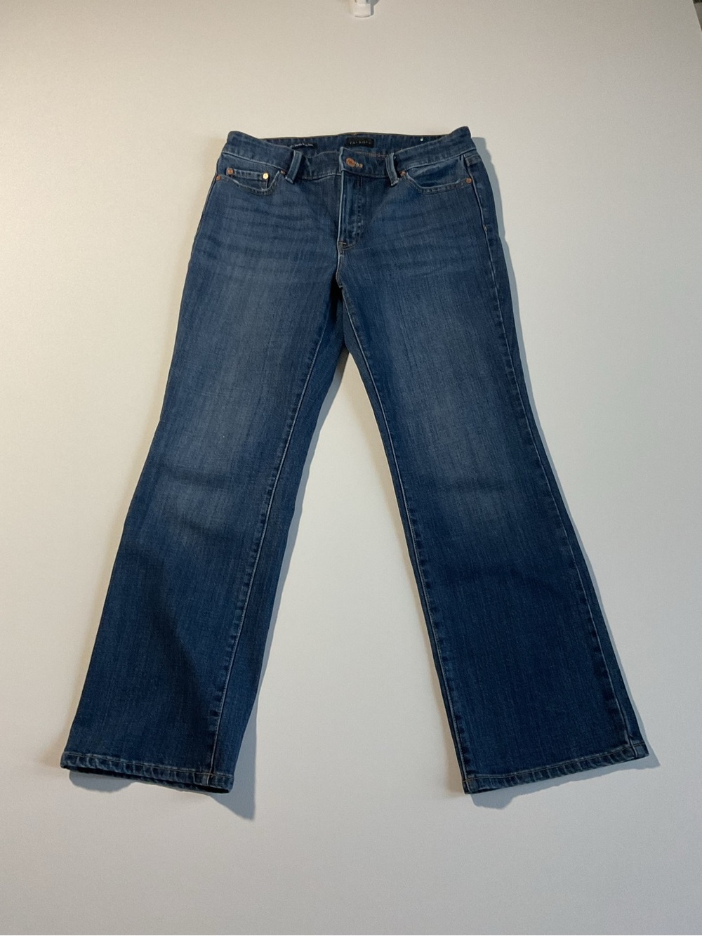 Talbots Women's Dark Wash Blue Jeans